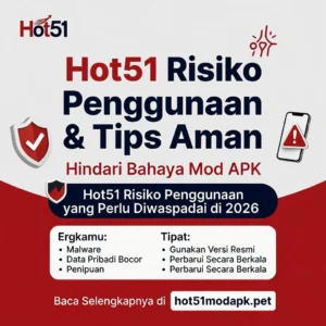 Read more about the article Hot51 Risiko Penggunaan & Bahaya Mod APK | Tips Aman